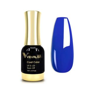 Venalisa + Gel Nail Polish in Elegant Blue