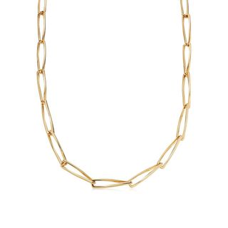 Missoma + Gold Twisted Link Chain Necklace