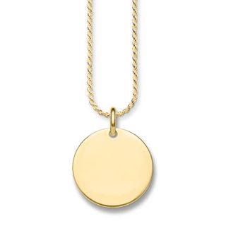 Thomas Sabo + Gold Coin Necklace