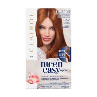 Clairol + Nice 'N Easy Permanent Hair Color in Light Auburn