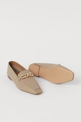 H&M + Chain-Detail Loafers