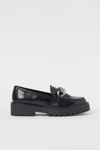 H&M + Chain-Detail Loafers