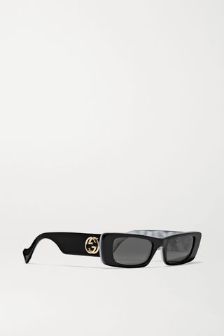 Gucci + Square-Frame Acetate Sunglasses