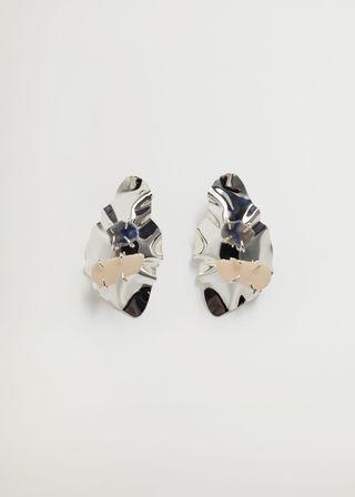 Mango + Stone Bead Earrings