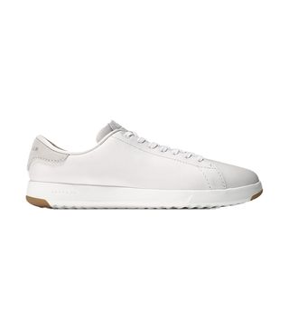 Cole Haan + GrandPrø Tennis Sneaker in Optic White Leather