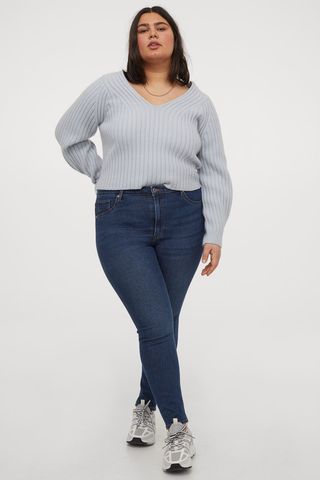 H&M + Curvy High Ankle Jeggings