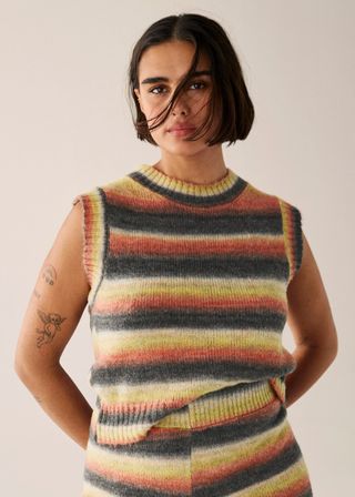 Mango + Knitted Vest
