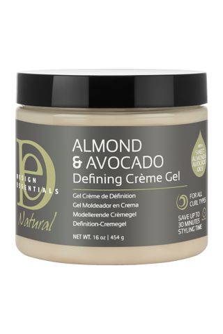 Design Essentials + Almond & Avocado Defining Gel Crème
