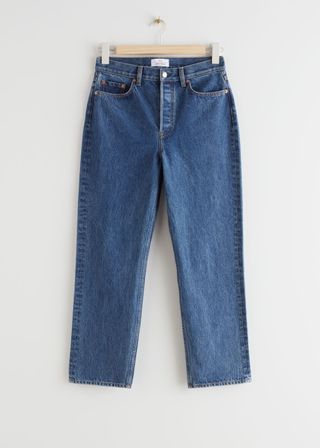 & Other Stories + Keeper Cut Cropped Jeans
