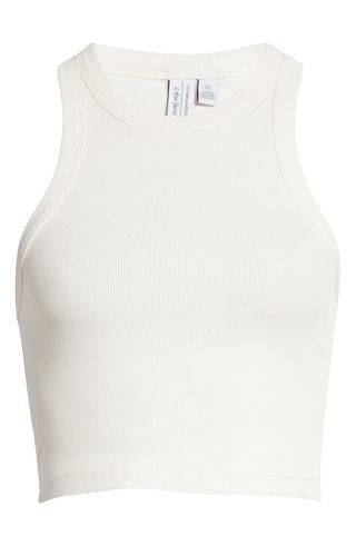 & Other Stories + Rib Racerback Crop Tank