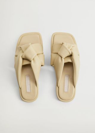 Mango + Quilted Strap Sandals - Women | Mango Usa