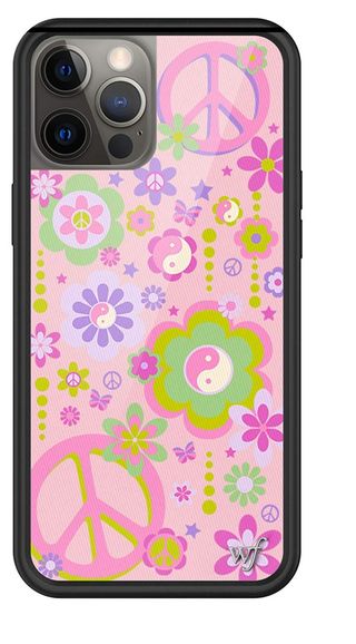 Wildflower + Peace N Luv Case 12 and 12 Pro