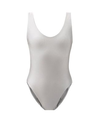 Jade Swim + Contour Scoop-Back Swimsuit