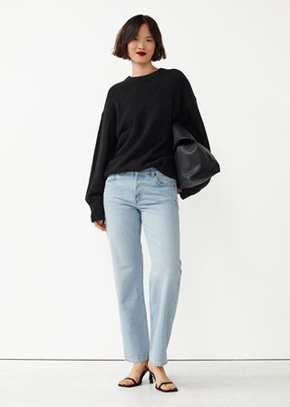 
Other Stories + Sleek Cut Jeans