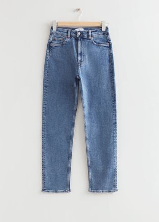 & Other Stories + Slim Cut Jeans in Slim Blue