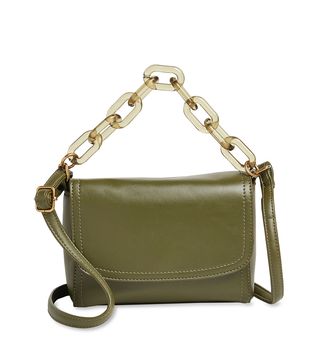 Scoop + Resin Chain Crossbody Bag