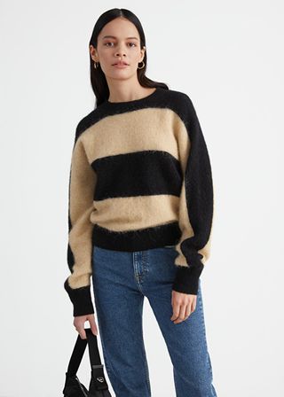& Other Stories + Oversized Bat Wing Knit Jumper