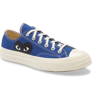 Comme Des Garcons Play + x Converse Chuck Taylor Low Top Sneakers