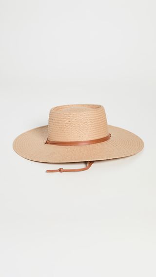 Madewell + Dipped Crown Straw Hat