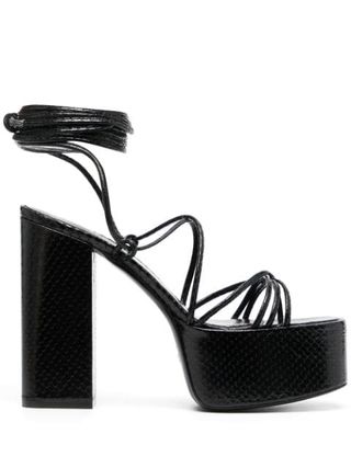 Paris Texas + Platform Strappy Sandals