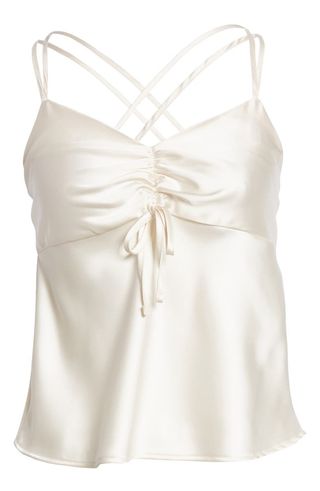 Topshop + Ruched Front Camisole