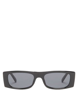 Le Specs + Recovery Rectangular Recycled Sunglasses
