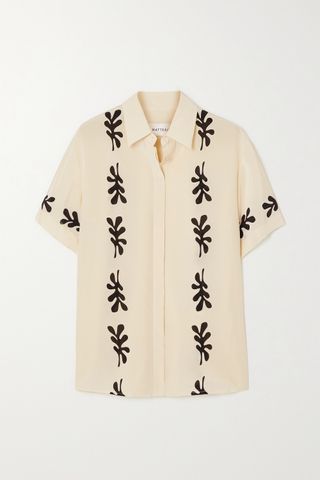 Matteau + Printed Silk Shirt