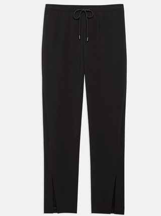 Theory + Slit Pull-On Pant in Crepe