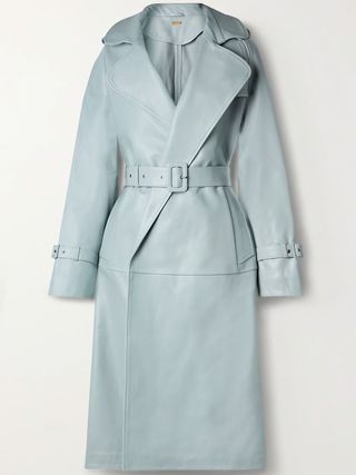Dodo Bar Or + Terry Belted Leather Trench Coat