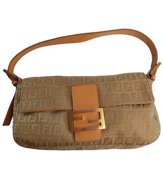 Fendi + Baguettte Cloth Handbag