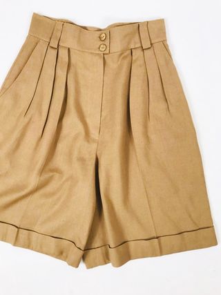 Vintage + Clay Linen Shorts