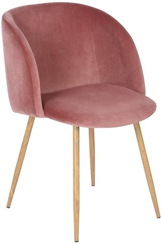 Eggree + Accent Chair in Rose