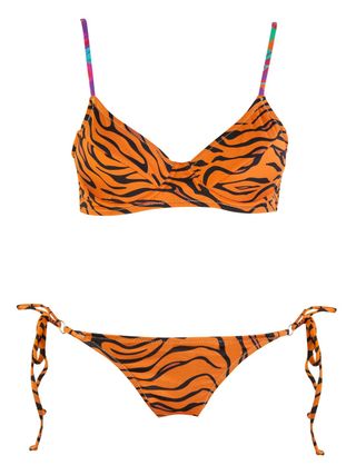 Reina Olga + Sophia Tiger Bikini