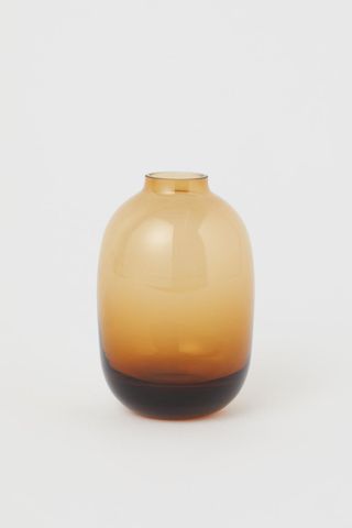 H&M + Clear Glass Mini Vase