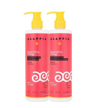 Alaffia + Beautiful Curls Curl Activating Shampoo and Leave-In Conditioner Bundle
