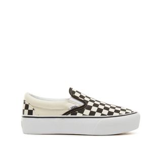 Vans + Classic Slip-On Checkerboard Trainers