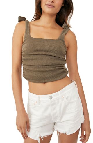 Free People + Boulevard Cotton Crop Top