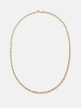 Laura Lombardi + Strada 14kt Gold-Plated Cable-Chain Necklace
