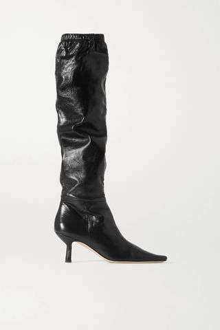 By Far + Gwen Leather Knee Boots