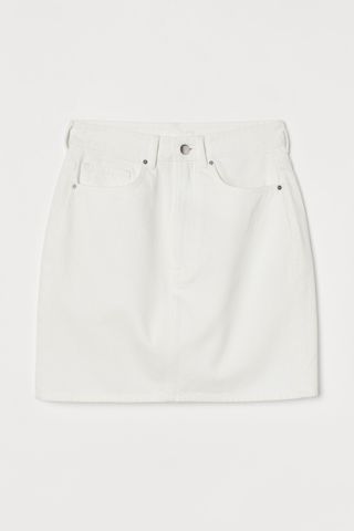 H&M + Denim Skirt