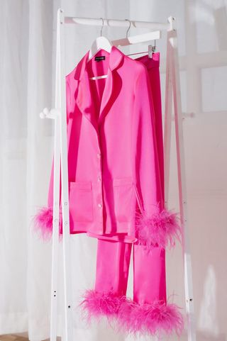 Nadine Merabi + Darcie Hot Pink Pyjamas