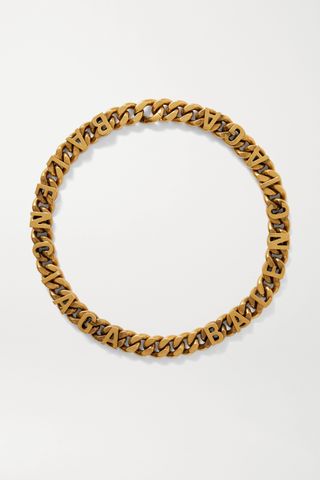 Balenciaga + Gold-Tone Necklace