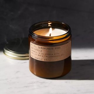 P.F. Candle Co. + Sandalwood Rose Soy Candle