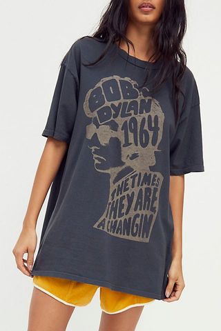 Free People + Bob Dylan and the Band Tee