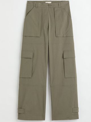 H&M + Straight Cargo Trousers