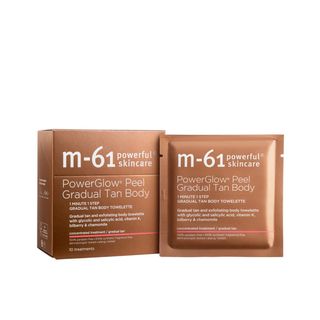 M-61 + PowerGlow Peel Gradual Tan Body