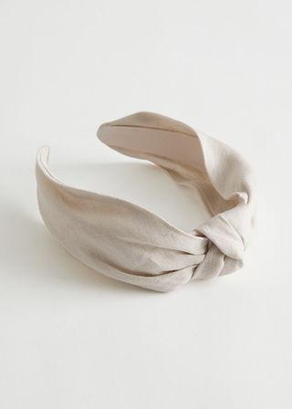 & Other Stories + Linen Blend Alice Headband