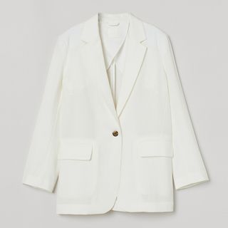 H&M + Lyocell-blend Blazer