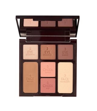 Charlotte Tilbury + Instant Look in a Palette Stoned Rose