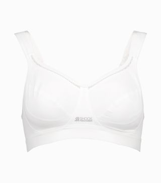Shock Absorber + White Active Support Non Wired Sports Bra